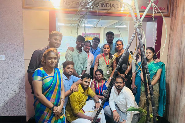 Net Access-pongal celebration