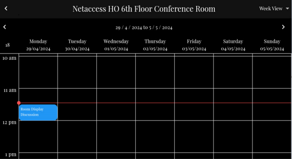 Meeting Room Management Software